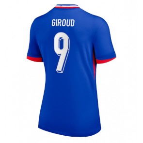 Francie Olivier Giroud #9 Dámské Domácí Dres ME 2024 Krátký Rukáv